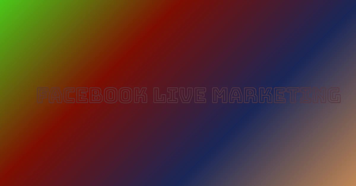 facebook live marketing kenya