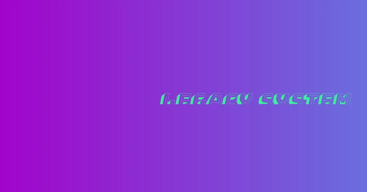 legacy system modernization Kenya