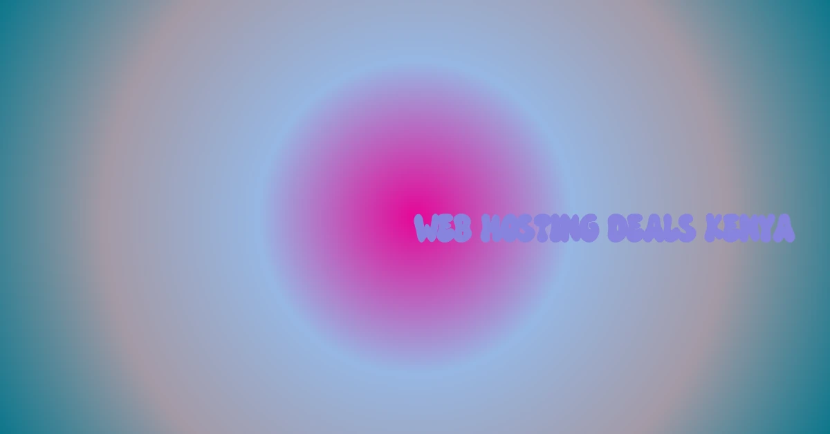 web hosting deals kenya