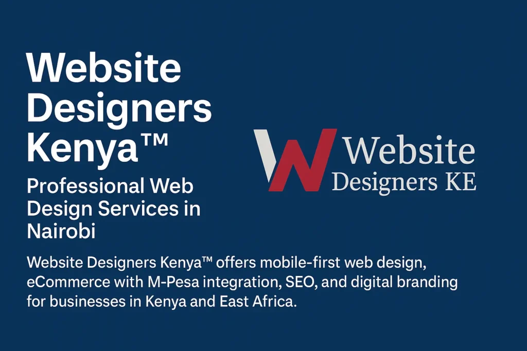 Website Designers Kenya