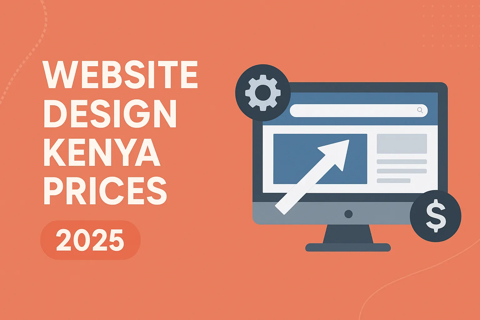 Website design Kenya prices